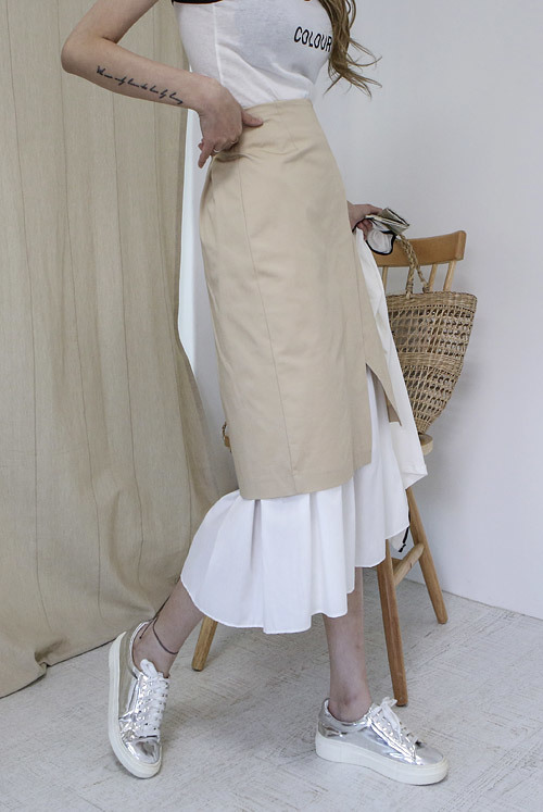 비올라레이어드스커트,skirt